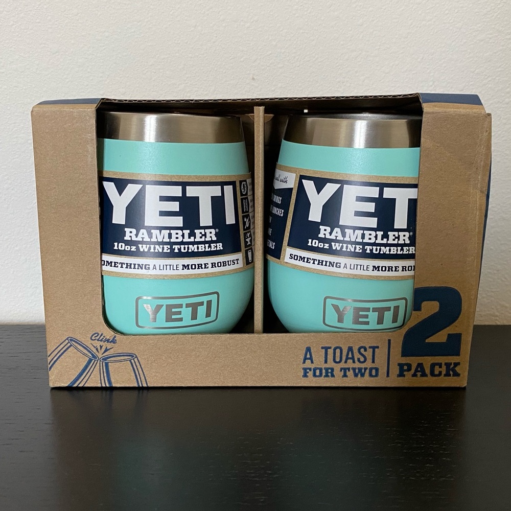 Yeti Wine Tumbler 2 Pack Seafoam - Picture 1 of 3